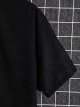 Men's Casual Button Up Shirt Pocket Short Sleeve Colorblock Collar Blouse Tops